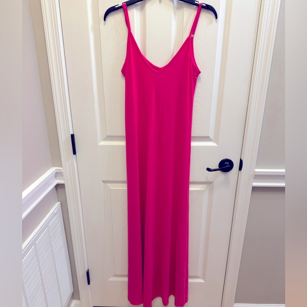 Gibson Bold Pink Maxi dress